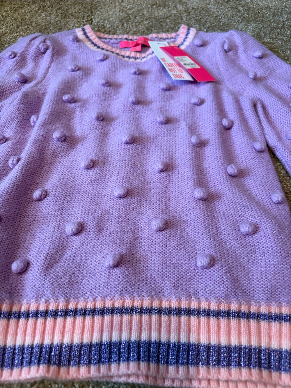 Lilly Pulitzer Dorianna sweater purple iris XS New with tags - Picture 2 of 7